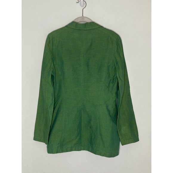 ESCADA Margaretha Ley 100% Linen Iridescent Blazer - Picture 7 of 7